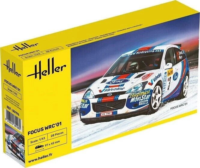 1:43 Сборная модель Ford Focus WRC01 - 80196