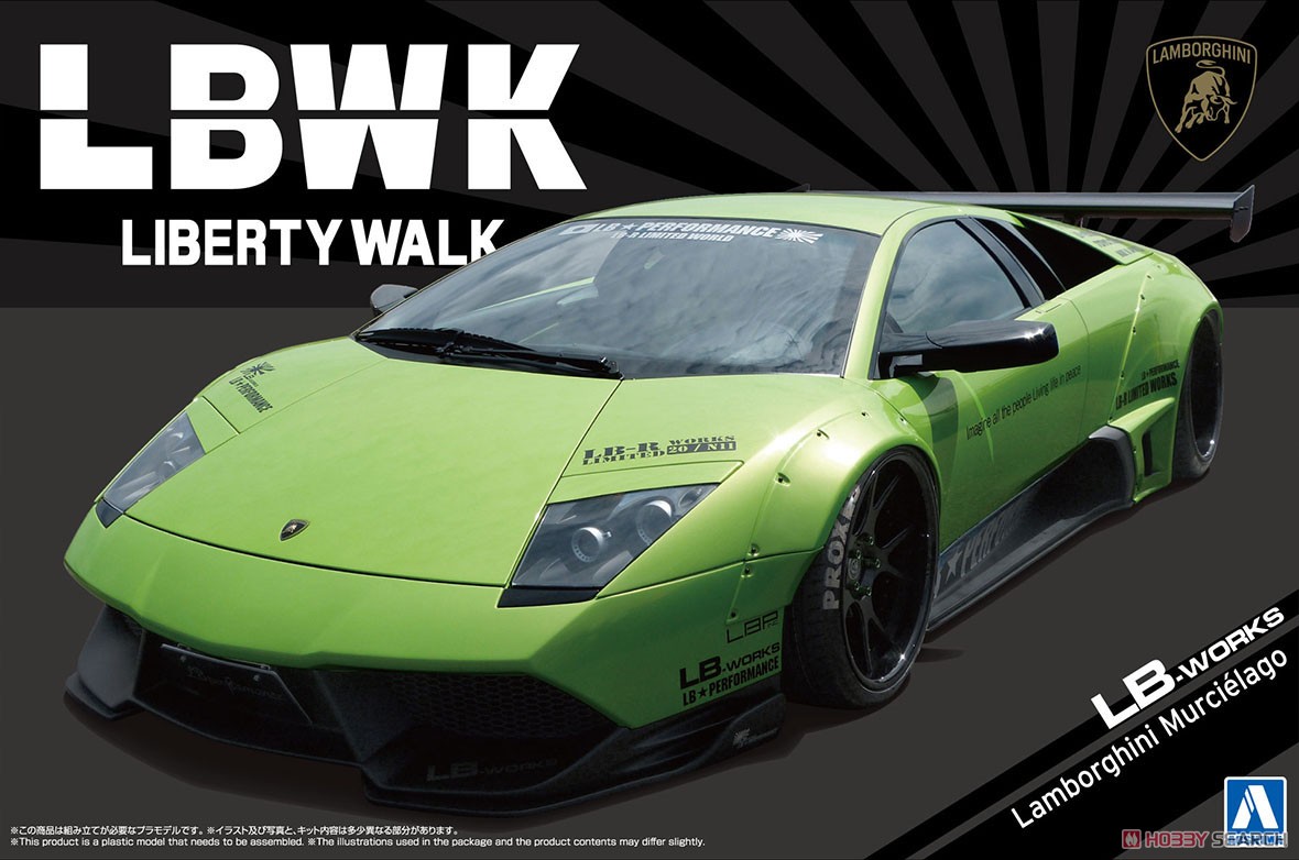 1:24 Сборная модель Lamborghini Murcielago LIMITED 20 Ver.2 - 05994