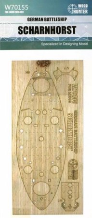 1:700 Палуба SCHARNHORST Q-Version FOR MENG WB-002 - W70155