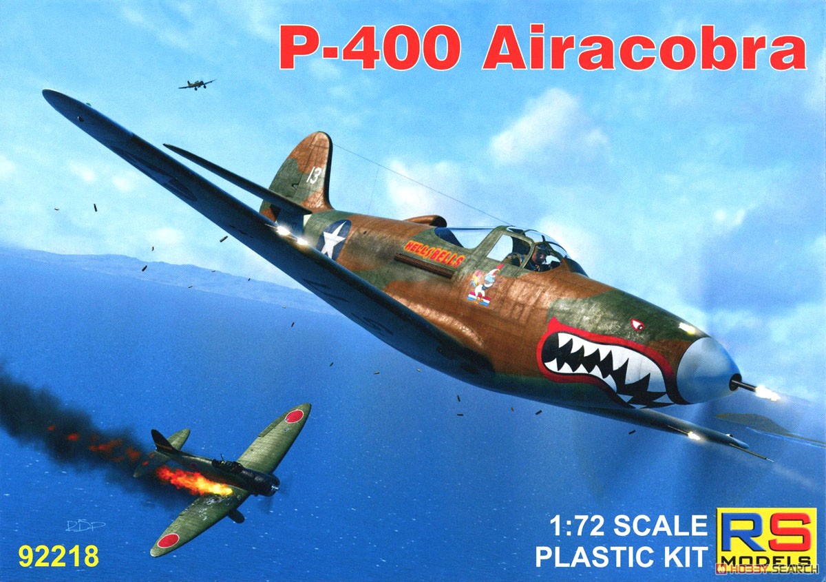 1:72 Сборная модель P-400 Airacobra - 92218