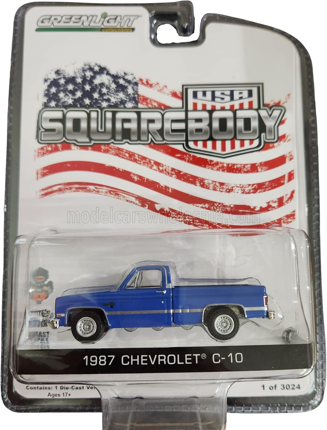 1:64 CHEVROLET C-10 Pick-up (1987), Blue - 51489