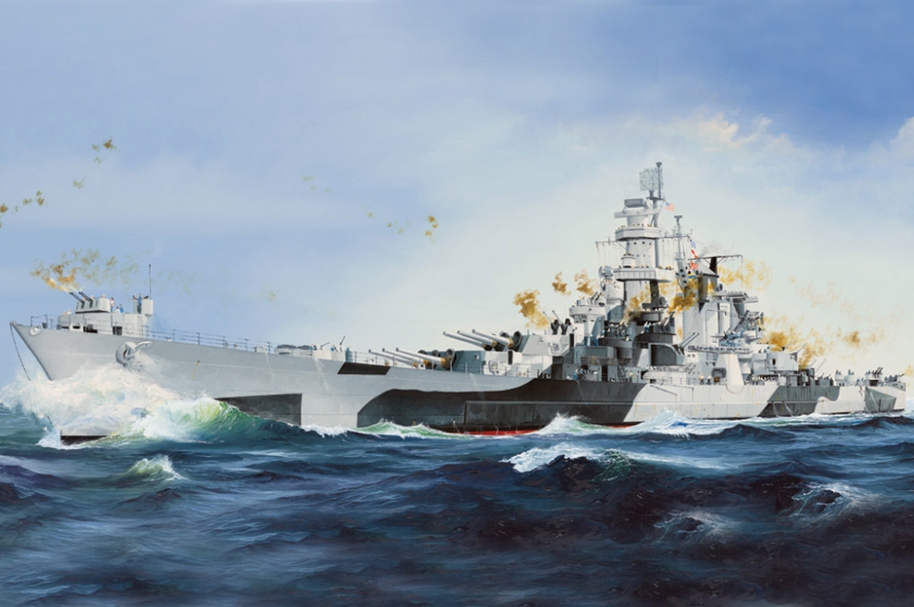 1:350 Сборная модель Корабль USS Alaska CB-1 - 86513