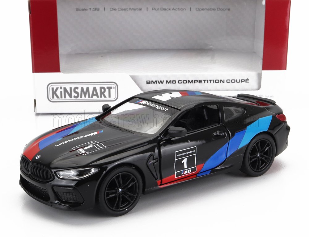 1:32 BMW 8-series M8 Competition Coupe (f92) (2020), Black - KT5425WFBK