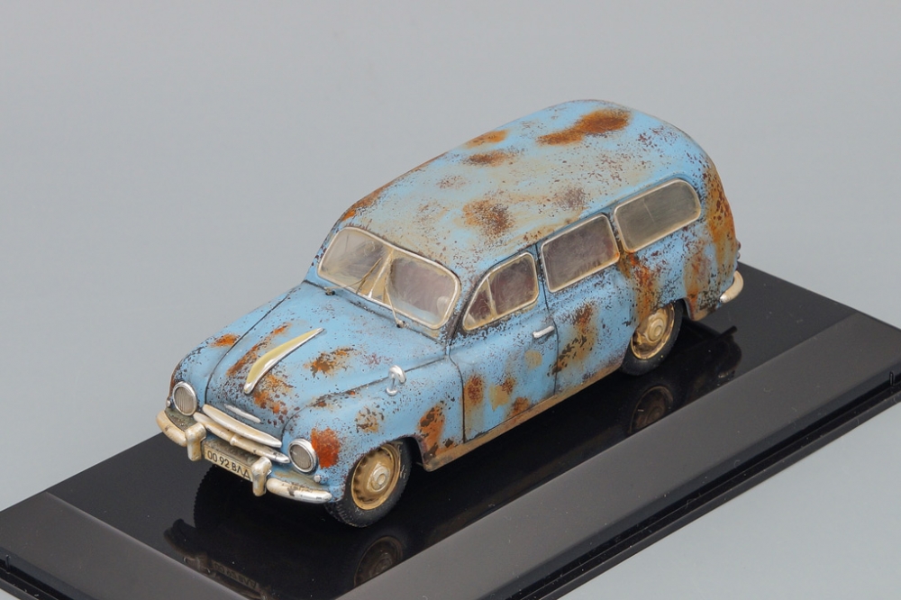 1:43 Skoda 1201 (1955) Синий - LD050