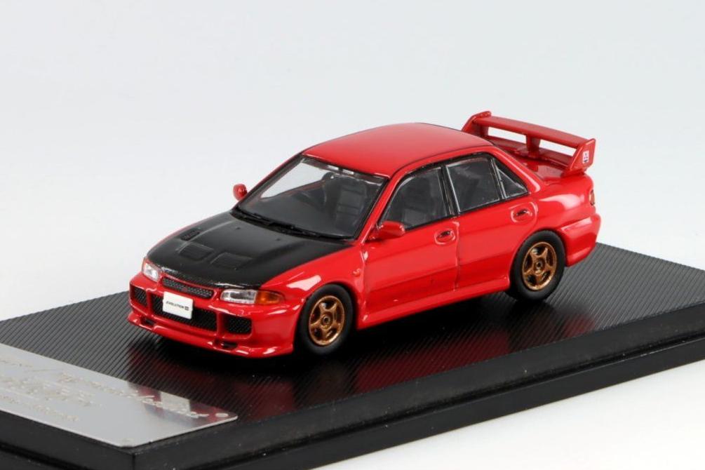 1:64 MITSUBISHI Lancer Evolution (1995), red - MC640017F