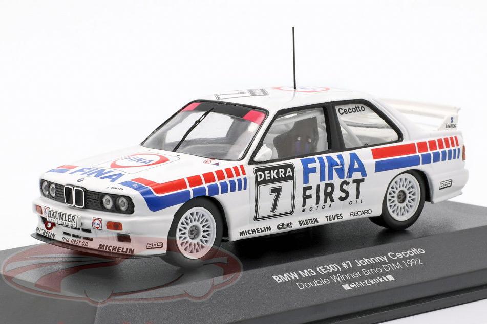 1:43 BMW M3 (E30) Sport Evolution Double Winner Brno DTM Johnny Cecotto (1992) - CMR43031