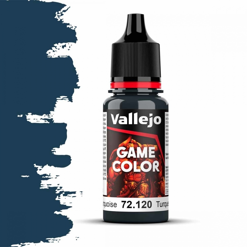 Краска акриловая 'Game Color' Бездонная бирюза, 18 мл - 72120
