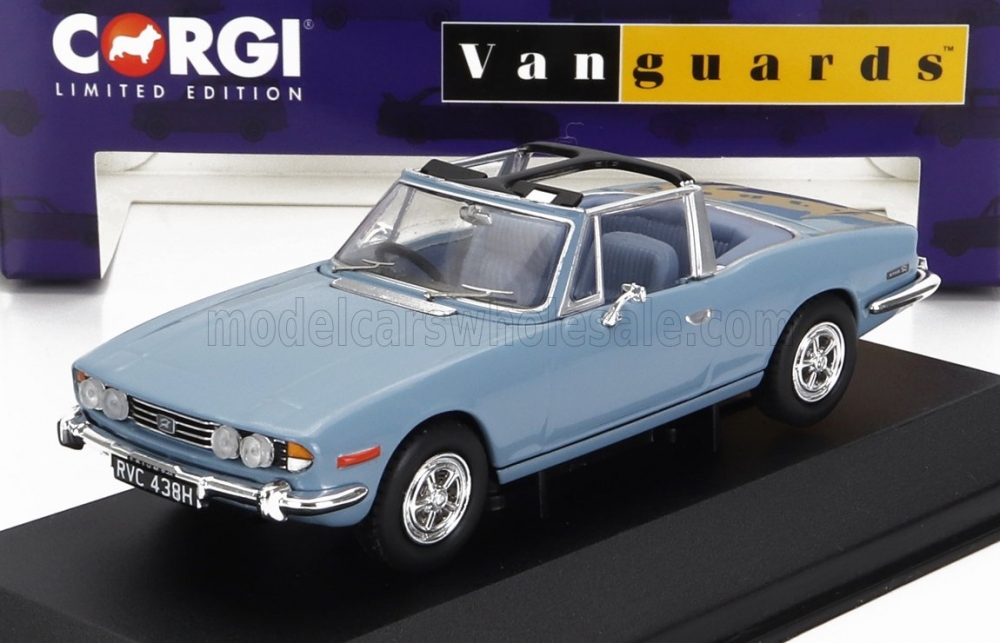 1:43 TRIUMPH Stag Mki Open (1970), Blue - VA10117