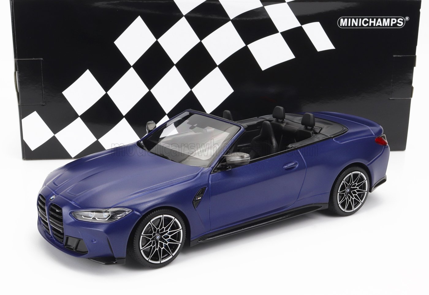 1:18 BMW 4-series M4 Cabriolet (2020), Blue Met - 155021030
