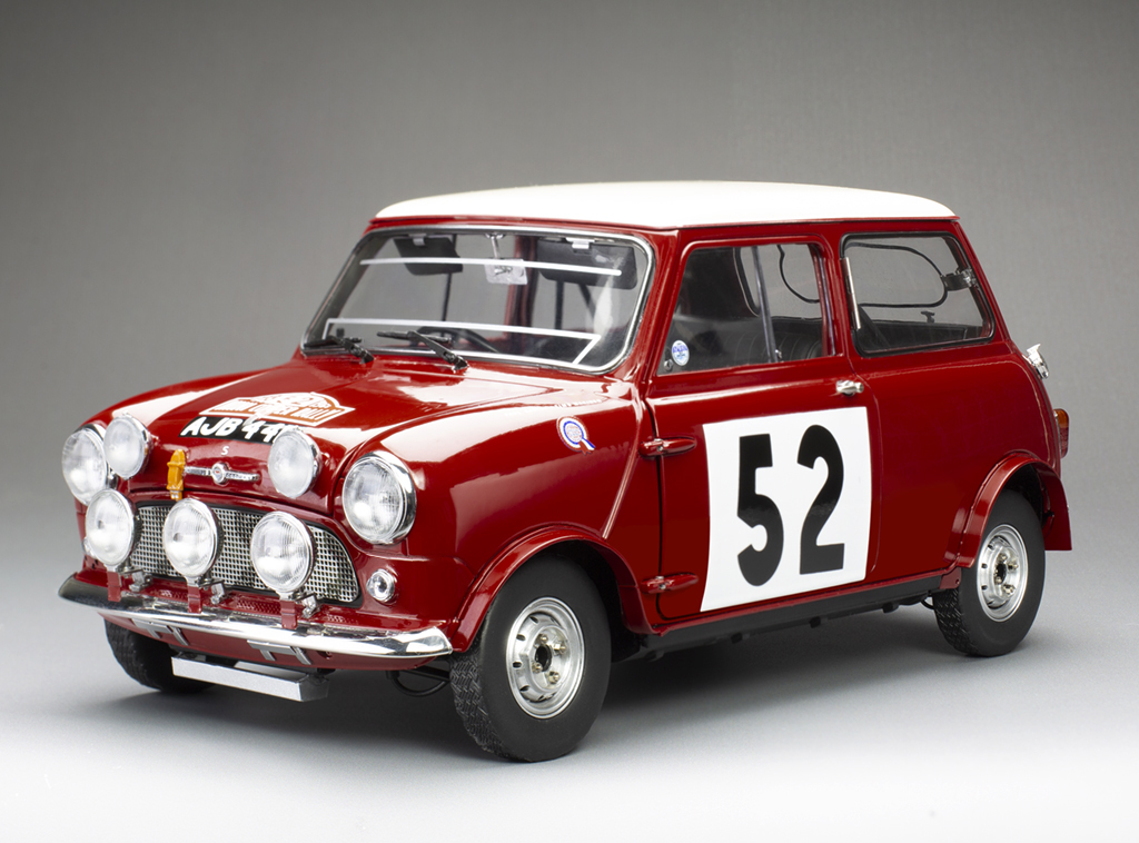 1:12 MINI Moris Cooper S (night version) №52 Winner Rally Monaco T.Makinen / P.Easter (1965) - 05322
