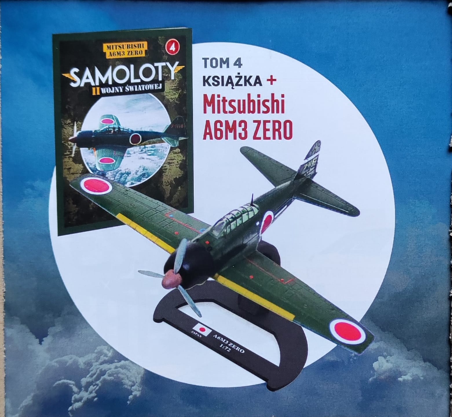 1:72 MITSUBISHI A6M3 Zero, Самолеты Великой Отечественной Войны 4 - S2W004