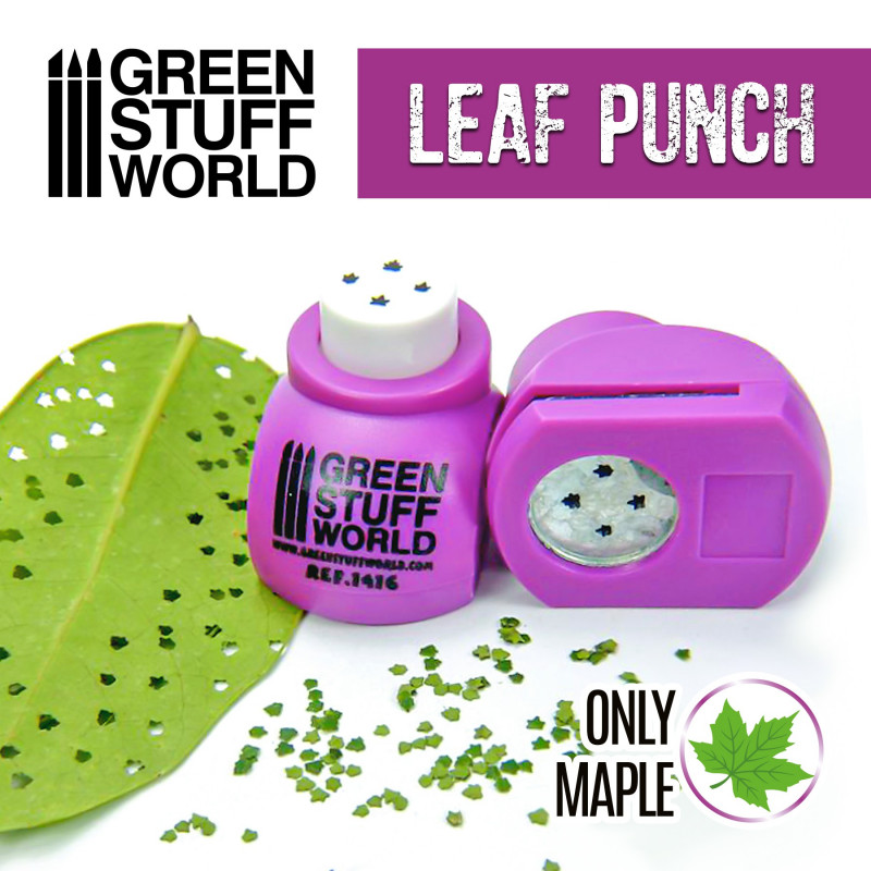 Инструмент для создания листьев клёна, фиолетовый / Miniature Leaf Punch MEDIUM PURPLE - 1416