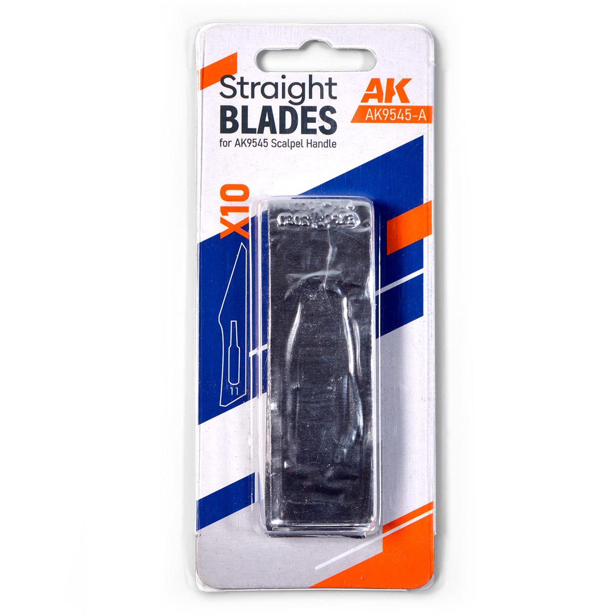 Прямые лезвия для AK9545 (10 шт.) / Straight Blades For AK9545 (10 Units) - AK9545-A