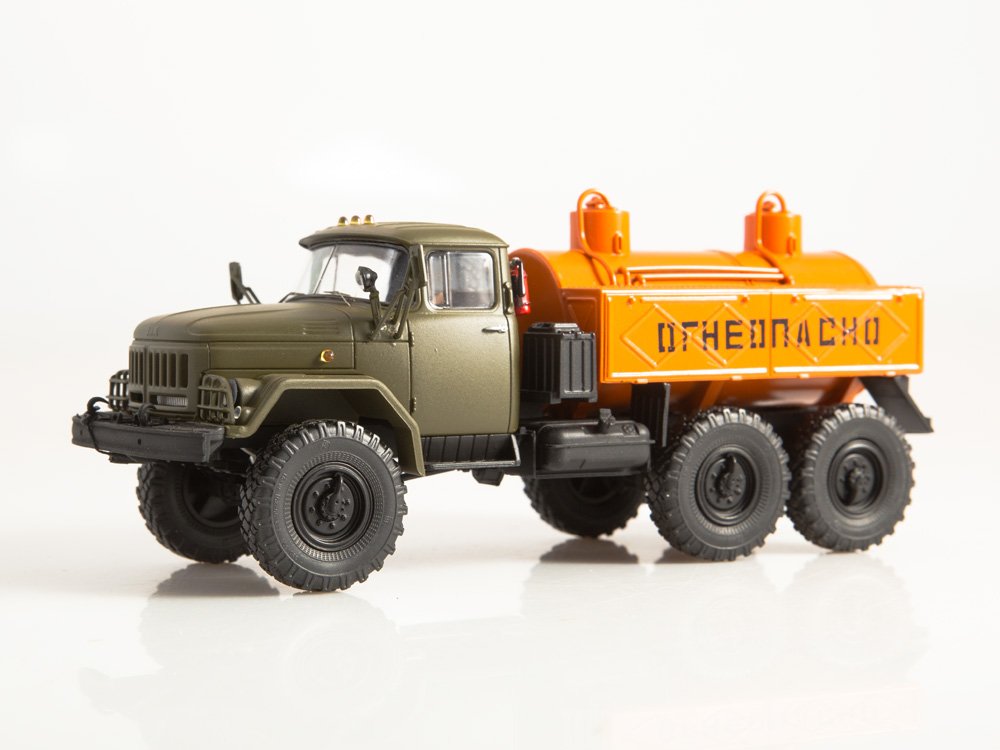 1:43 Маслозаправщик МА-4А (131), хаки / оранжевый - 0069MP