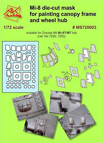 1:72 Маска окрасочная Ми-8Т/МТ - MS720003