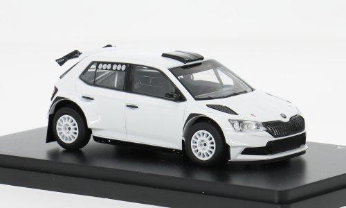1:43 SKODA Fabia III FL Rally2 Evo (2019), white - 606E2g