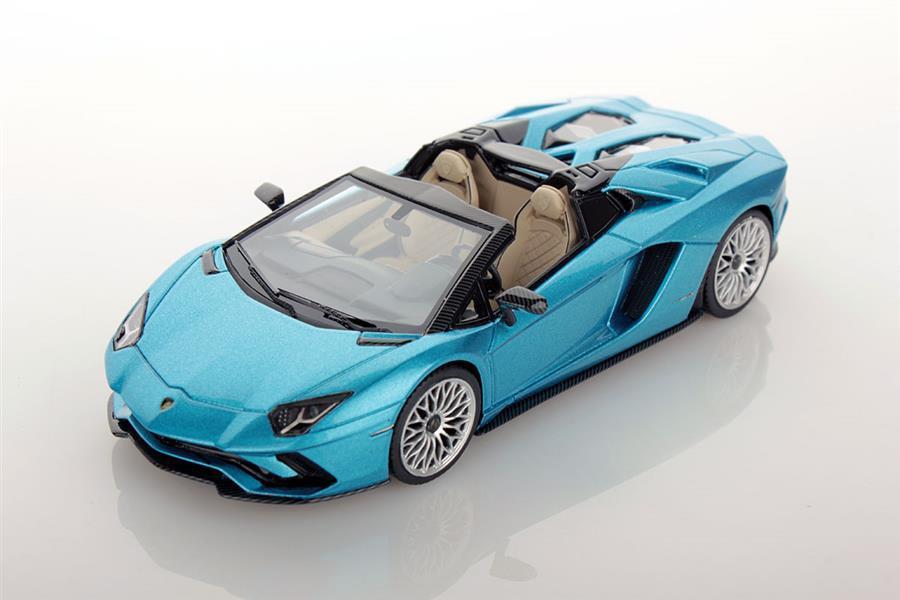1:43 Lamborghini Aventador S Roadster (blue) - LS482A
