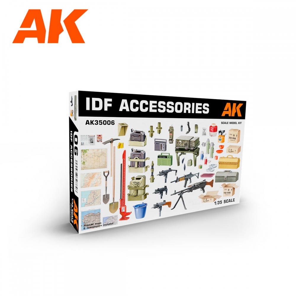 1:35 Комплект аксессуаров (IDF Accessories) - AK35006