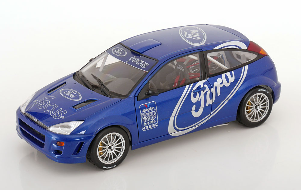 1:18 FORD Focus WRC Presentation (1999), blue metallic - 89910