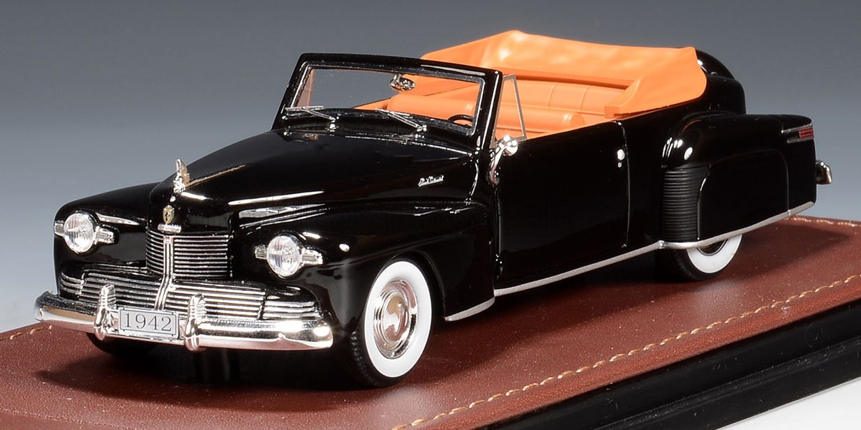 1:43 LINCOLN Continental cabriolet open (1942), black - GLM100805
