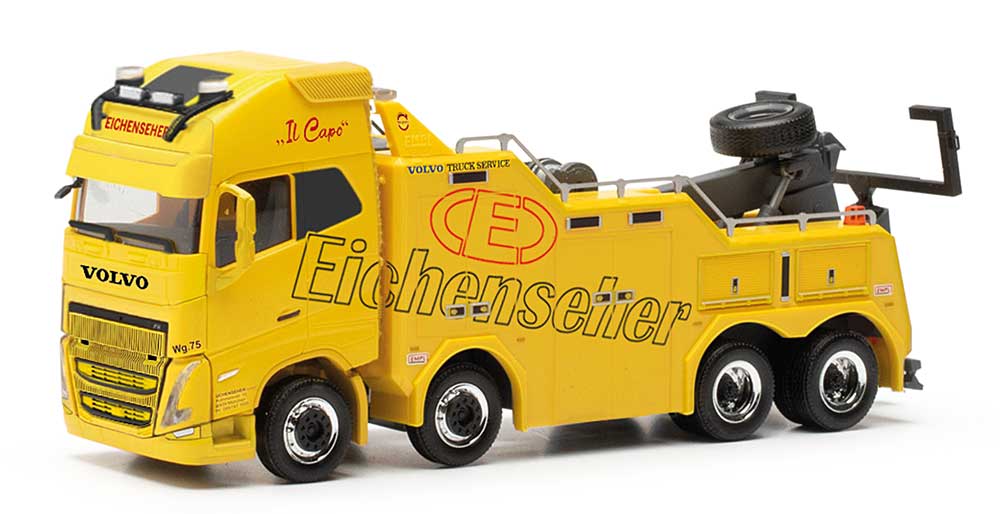 1:87 VOLVO FH16 GL Xl 2020 EMPL эвакуатор желтый - 317740