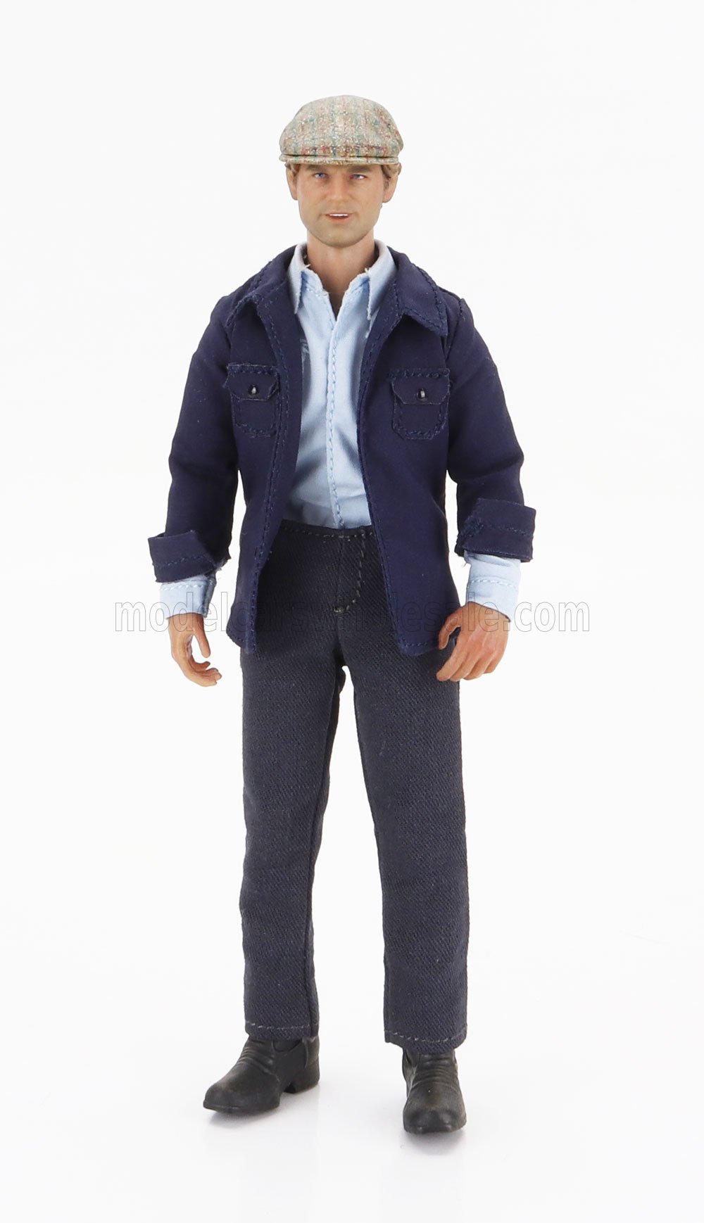 1:12 FIGURES Version-a - Terence Hill Small Action Figure - Tv Series - Altrimenti Ci Arrabbiamo, Blue - 90006