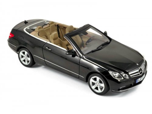 1:18 MERCEDES-BENZ E500 Cabriolet (А207) 2010 Solid Black - 183543