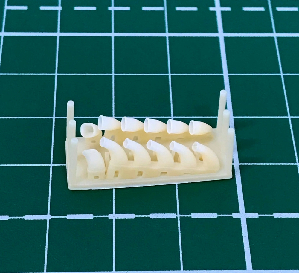 1:48 Выхлопы для Ил-2 - 3DM-001