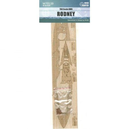 1:700 Палуба HMS Rodney (MENG PS-001) - W70139