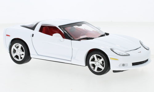 1:24 CHEVROLET Corvette (C6) (2005), white - 73270WH