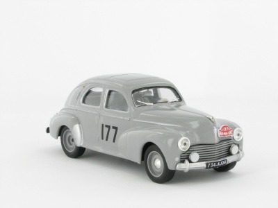 1:43 PEUGEOT 203 de 1960, серия Rallye Monte-Carlo 80, серый - HP3550-80