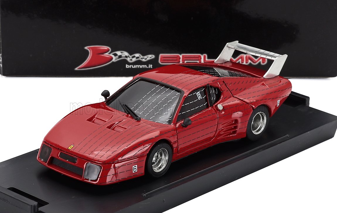 1:43 FERRARI 512bb Lm Galleria Del Vento (1979), Red - R210B