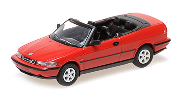 1:87 SAAB 900 Turbo 16S (Aero) Cabriolet (1987), red - 870170132
