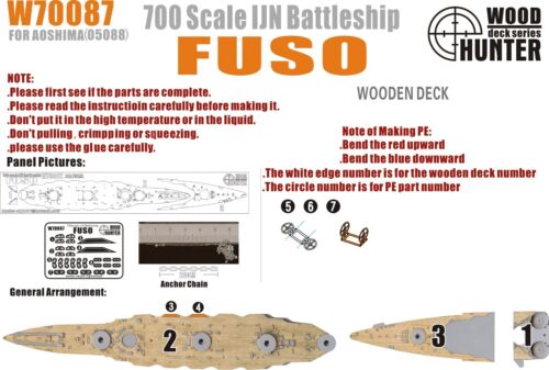 1:700 WWII IJN Battleship Fuso 1938 - W70087