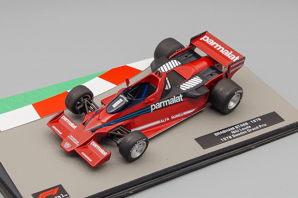 1:43 BRABHAM BT46B Ники Лауды (1978), Formula 1 Auto Collection 45 - F1045