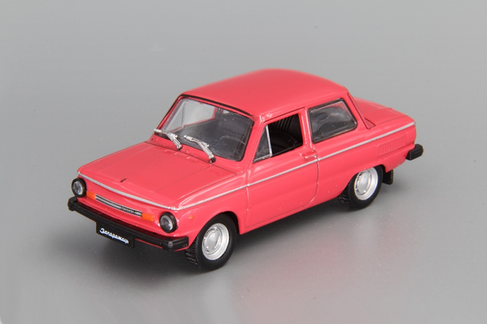 1:43 ЗАЗ 968М Запорожец, Автолегенды СССР 53, красный - AL053