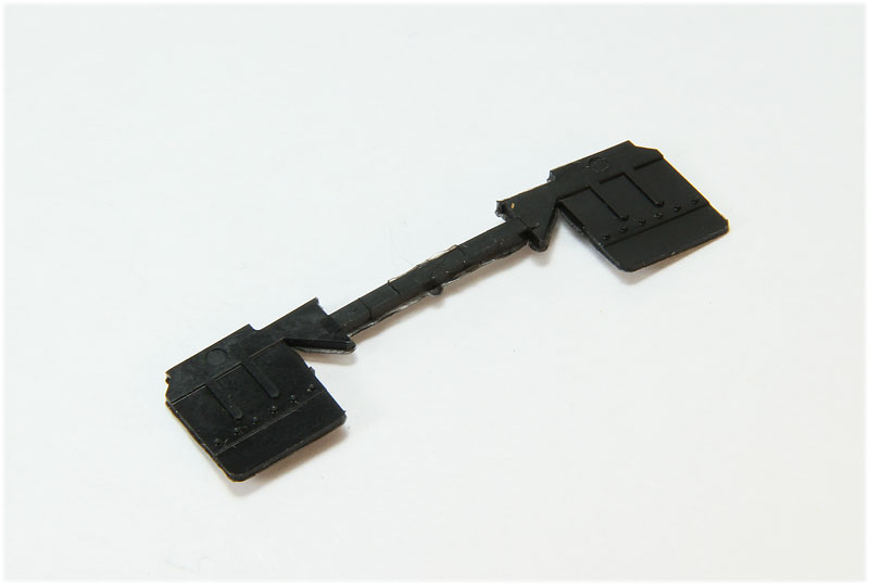 1:43 Брызговик задний Уральский грузовик 5323, 4326 - ptkit101