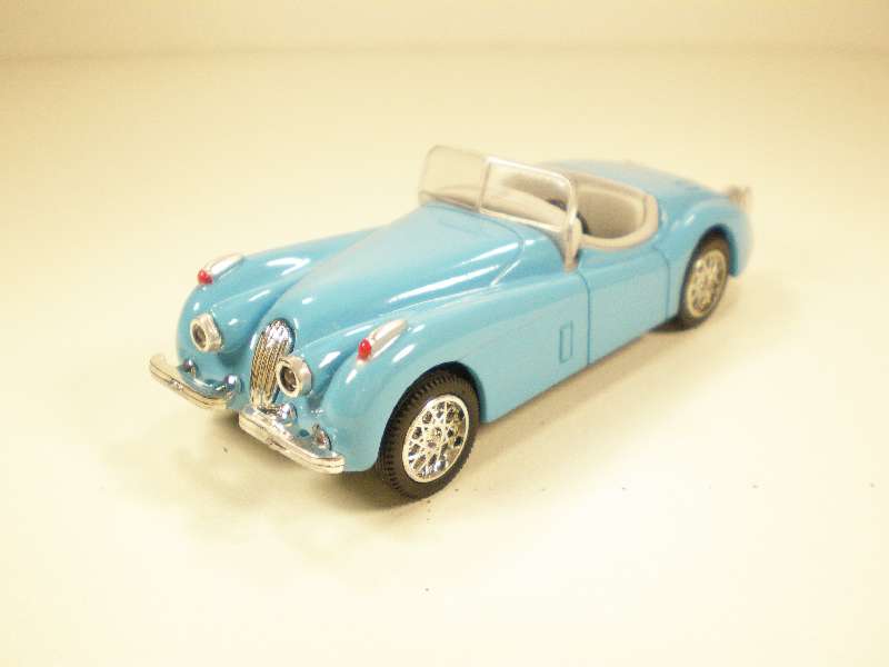 1:43 JAGUAR XK-120 Roadster, Oldtimer Collection, blue - NR012