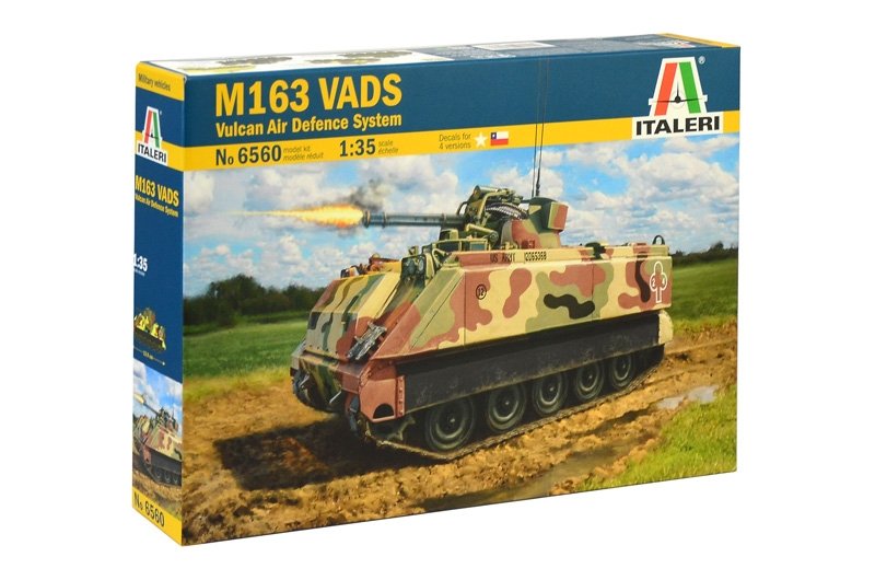 1:35 Сборная модель Американская ЗСУ M163 - 6560