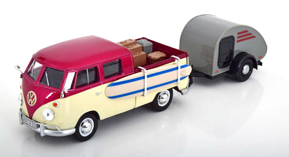 1:24 VOLKSWAGEN T1 Pritsche with camping trailer - 79673