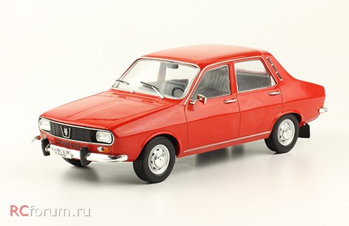 1:24 DACIA 1300, Легендарные Советские Автомобили 84, red - LSA084