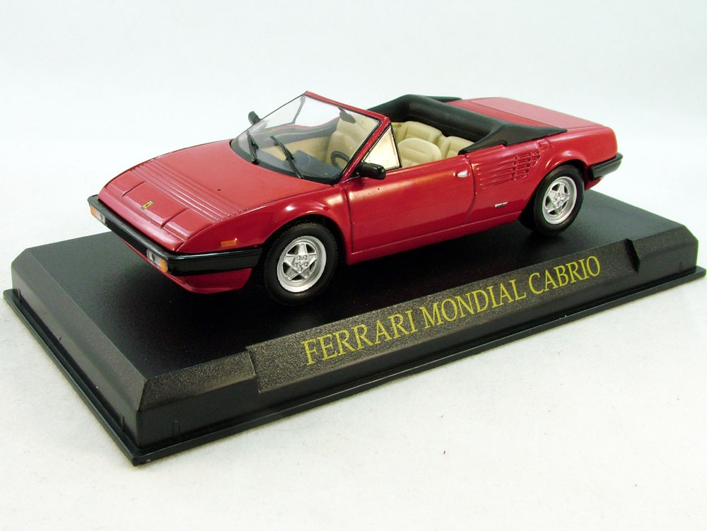 1:43 FERRARI Mondial Cabriolet, Ferrari Collection 38, red - FC038