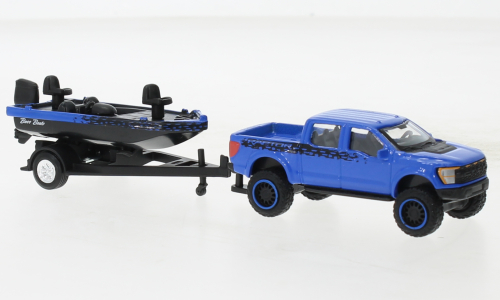 1:64 FORD F-150 SVT Raptor (2021), blue/black - 15368-21845