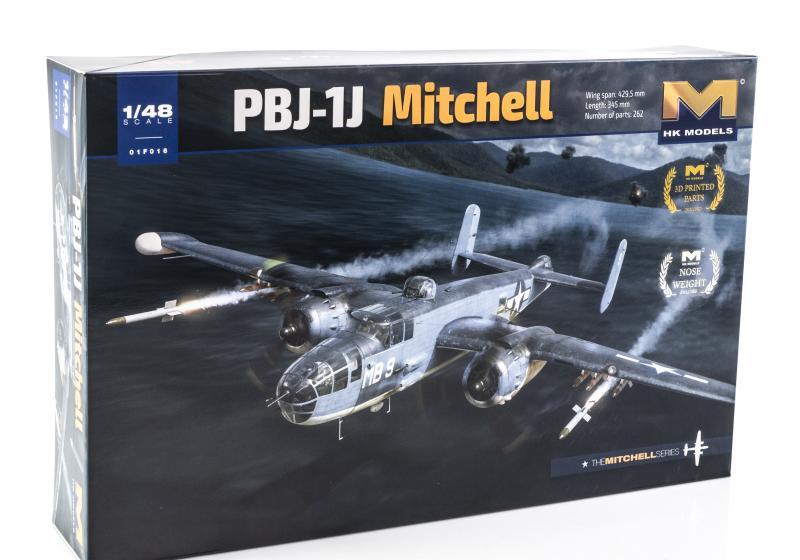 1:48 Сборная модель PBJ-1J Mitchell - 01F016