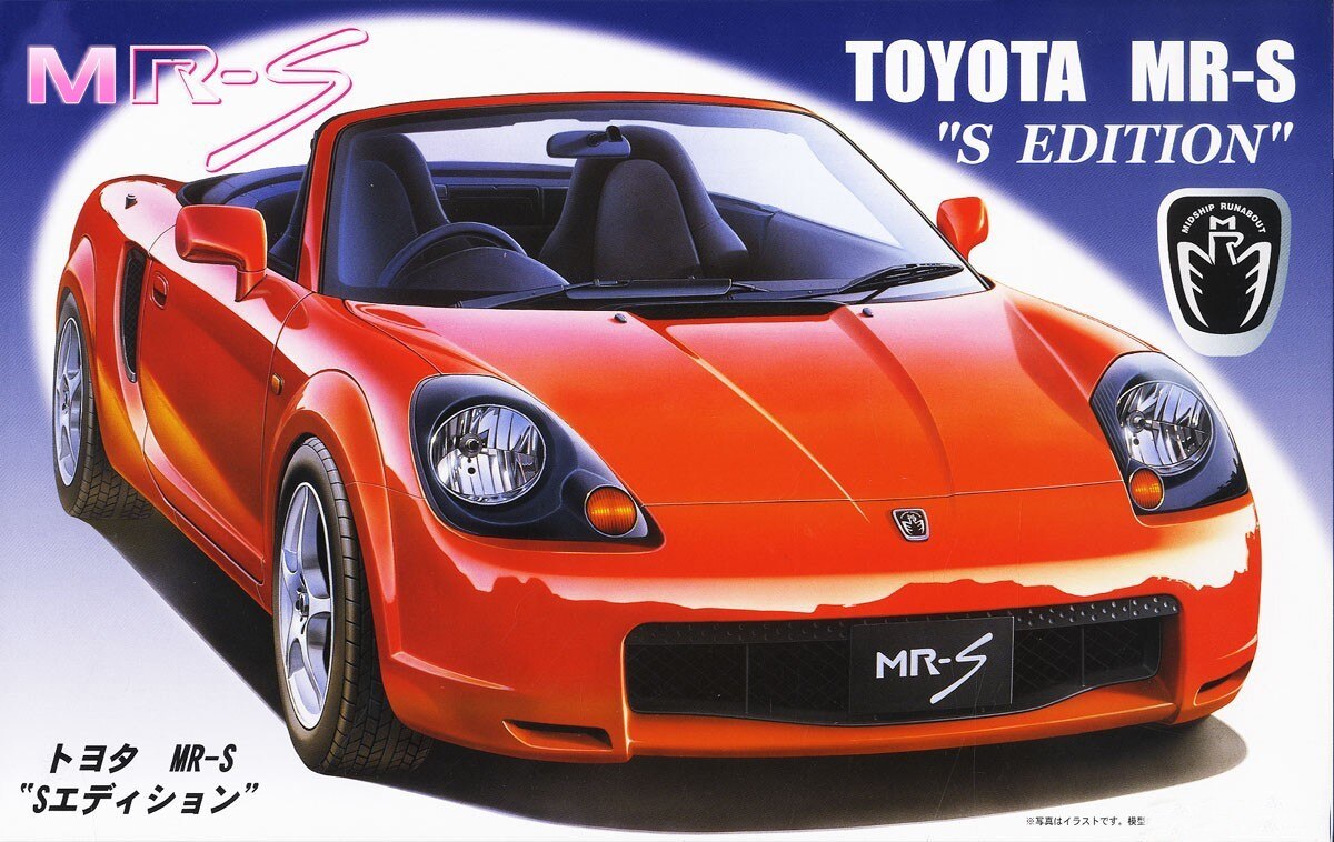 1:24 Сборная модель Toyota MR-S S Edition - 03535