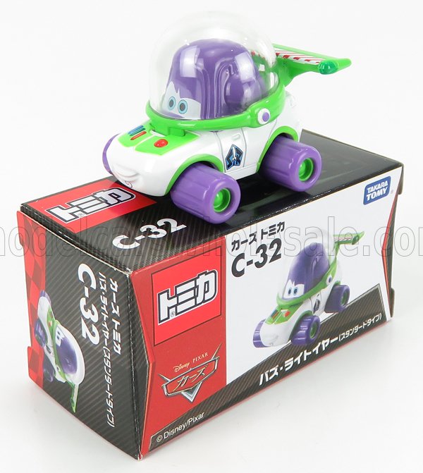 1:64 WALT DISNEY Pixar Cars - Buzzy Lightyear, White Lillac - C32