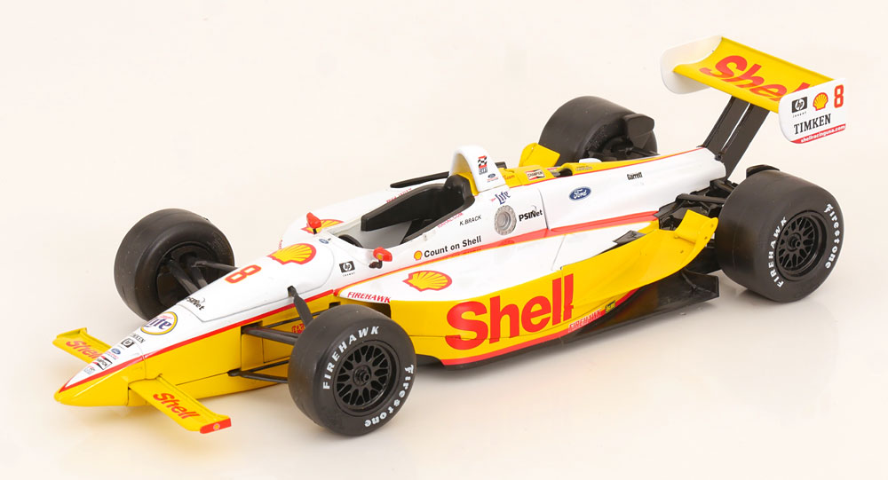 1:18 LOLA №8, Kenny Brack (2001), whote/yellow - 101617