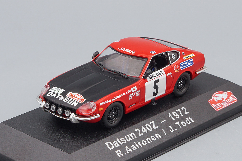 1:43 NISSAN Datsun №5 Rally Montecarlo (1972) R.aaltonen - J.todt, Red Black - 3575003