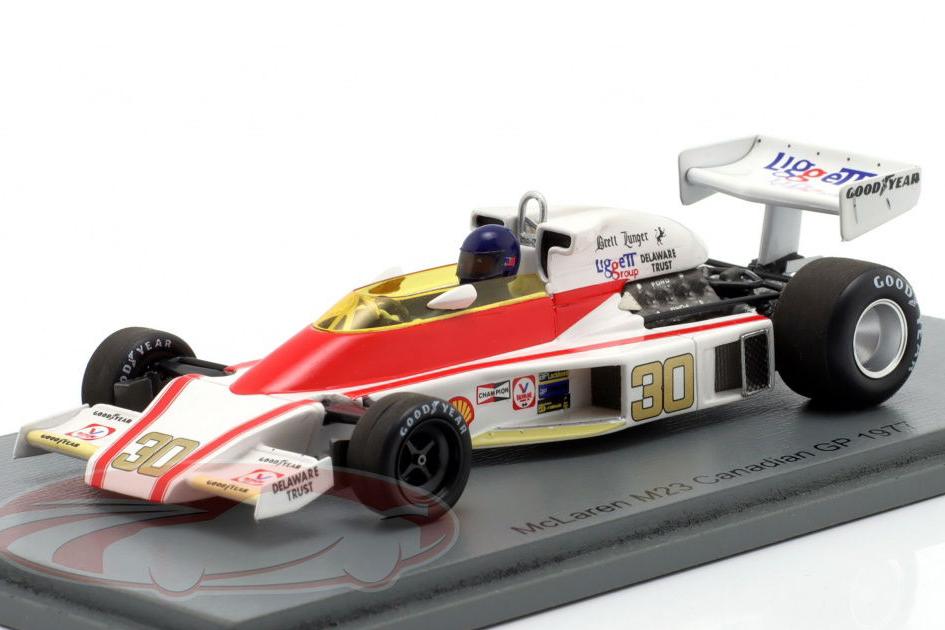 1:43 McLAREN M23 #30 Canadian GP Formula 1 Brett Lunger (1977) - S5746
