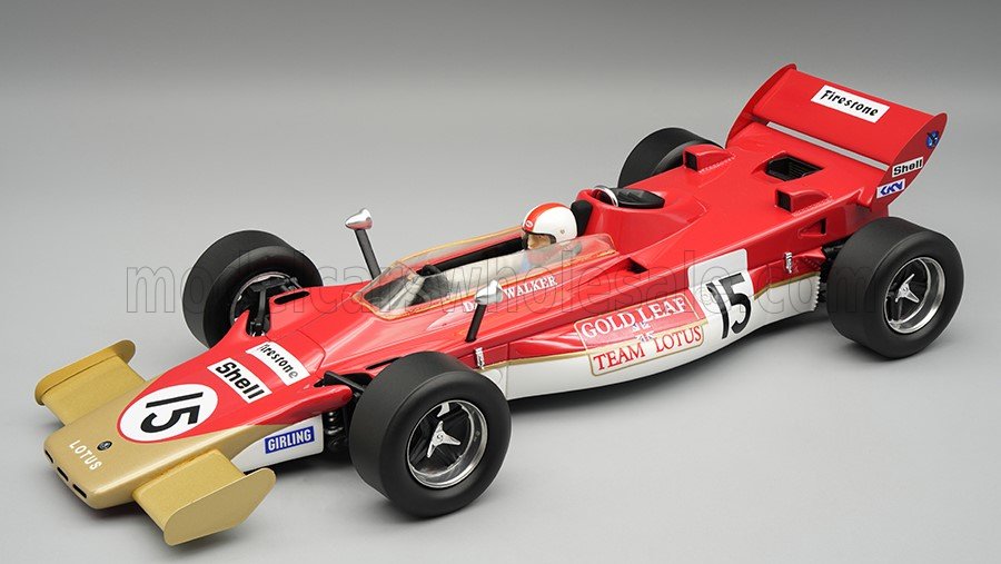 1:18 LOTUS F1 56B N 15 GP DUTCH (with pilot figure) Dawe Walker (1971) - TMD18-430D